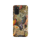 Sea Anemones - Ernst Haeckel Phone Case Samsung Galaxy S20 / Matte Vibrant Detailed Phone Case Intricate Illustration Marine Life Ernst