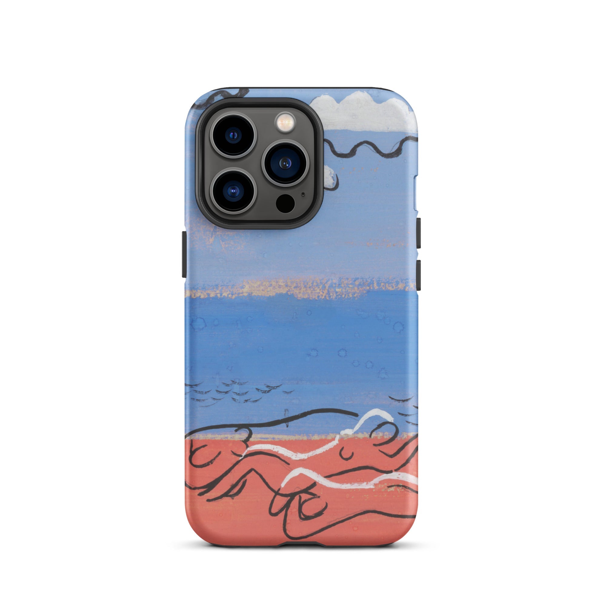 He and Sea Beach Mikulas Galanda Iphone Case, 13 Pro / Matte, Phone Case Beach Scene