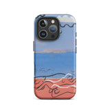 He and Sea Beach - Mikulas Galanda Iphone Case, 16 Pro / Matte, Artistic Phone Case