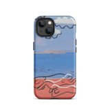 He and Sea Beach - Mikulas Galanda Phone Case Iphone 13 / Matte Iphone Case Beach Scene Mikulas Galanda Iphone, Case, Three Nudes