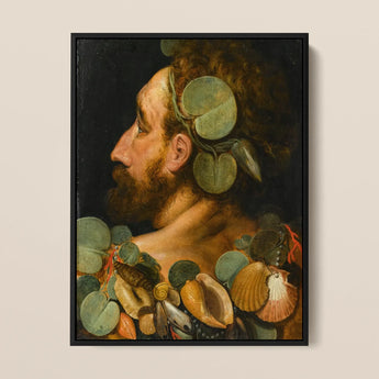 Sea God - Frans Floris Flemish Renaissance Art Print / Canvas, Frans Floris’ Sea God, Renaissance Charm Meets Mythological, Frans Floris