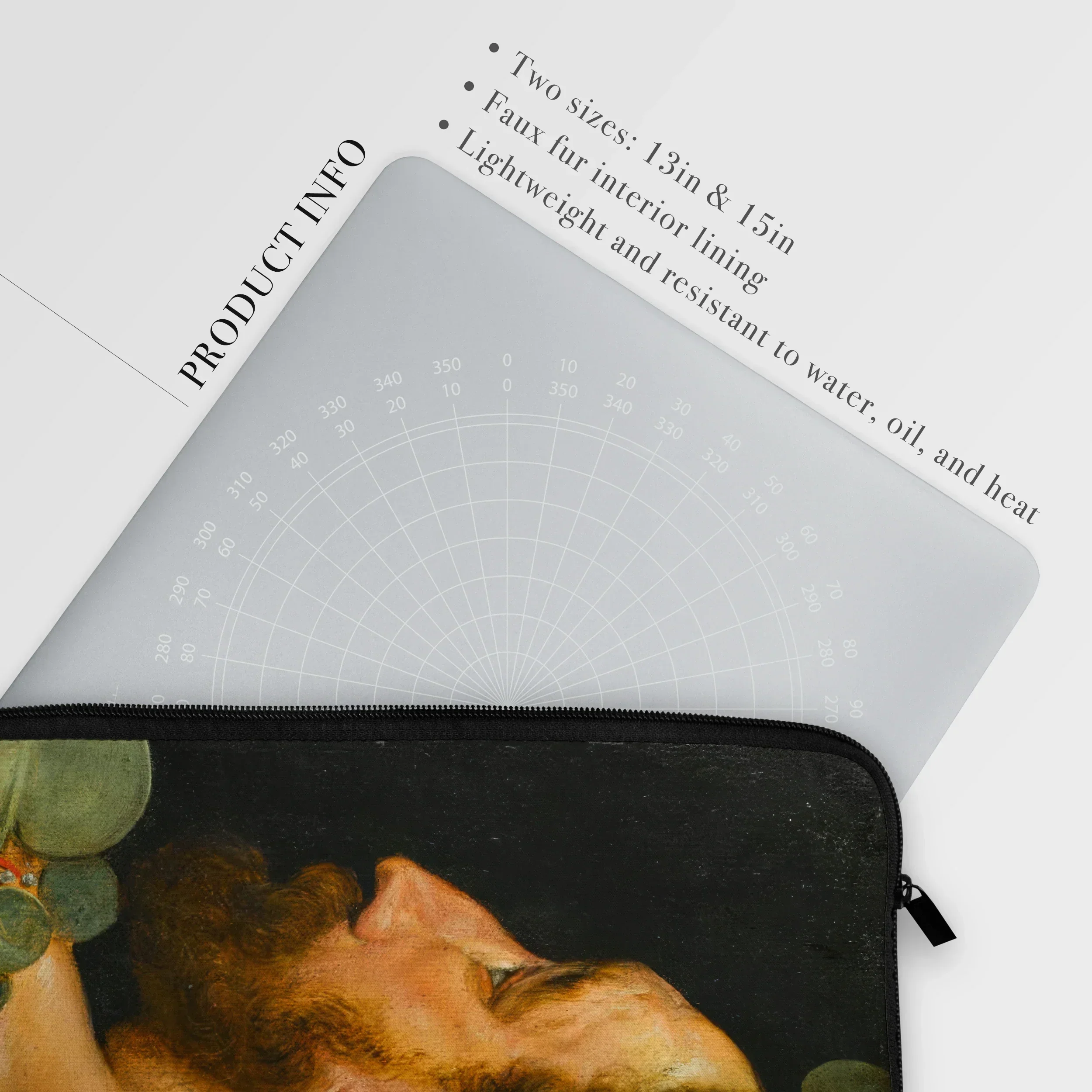 Sea God - Frans Floris Laptop Sleeve, Laptop Sleeve Case Artwork Surface
