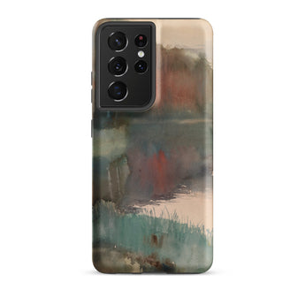 Seashore at Haikko in Autumn - Albert Edelfelt Phone Case, Samsung Galaxy S21 Ultra / Matte, Mobile Cases, Toby Leon
