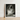 Black-and-white Framed Photograph Nude Woman Hand Raised Head Inside Jacob Merkelbach’s, Leidseplein, Atelier, Hair Falls Dark, Left Palm