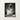 Black-and-white Photographic Print Nude Woman Hand Raised Head Inside Jacob Merkelbach’s, Leidseplein, Atelier, Hair Falls Dark, Left Palm