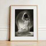 Seated Nude Woman - Jacob Merkelbach Art Print / Canvas, Inside Jacob Merkelbach’s, Jacob Merkelbach’s Leidseplein, Merkelbach’s
