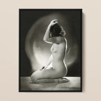 Seated Nude Woman - Jacob Merkelbach Art Print / Canvas, Inside Jacob Merkelbach’s, Jacob Merkelbach’s Leidseplein, Merkelbach’s