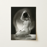 Seated Nude Woman - Jacob Merkelbach Art Print / Canvas, Inside Jacob Merkelbach’s, Jacob Merkelbach’s Leidseplein, Merkelbach’s