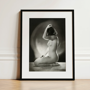 Seated Nude Woman - Jacob Merkelbach Art Print / Canvas, Inside Jacob Merkelbach’s, Jacob Merkelbach’s Leidseplein, Merkelbach’s