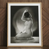 Seated Nude Woman - Jacob Merkelbach Art Print / Canvas, Inside Jacob Merkelbach’s, Jacob Merkelbach’s Leidseplein, Merkelbach’s