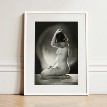 Seated Nude Woman - Jacob Merkelbach Art Print / Canvas, Inside Jacob Merkelbach’s, Jacob Merkelbach’s Leidseplein, Merkelbach’s