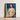 Abstract Portrait Painting Black Frame Stylized Geometric Shapes Vilhelm Lundstrøm, Builds, Face Stays Empty, Rose Blush Riding, Single
