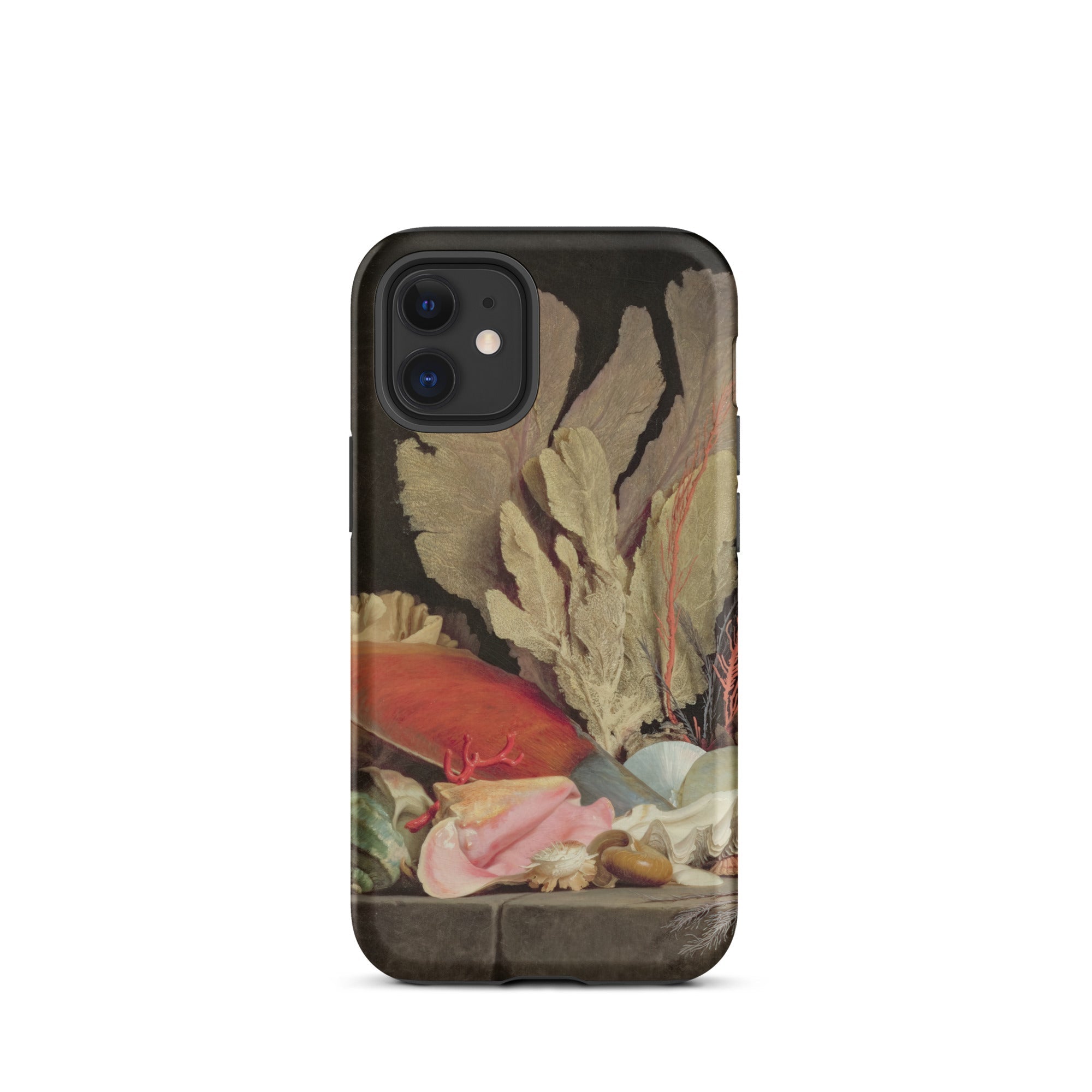 Seaweed Lithophytes & Seashells Anne Vallayer Coster Iphone Case, 12 Mini / Matte, Artistic Phone Case