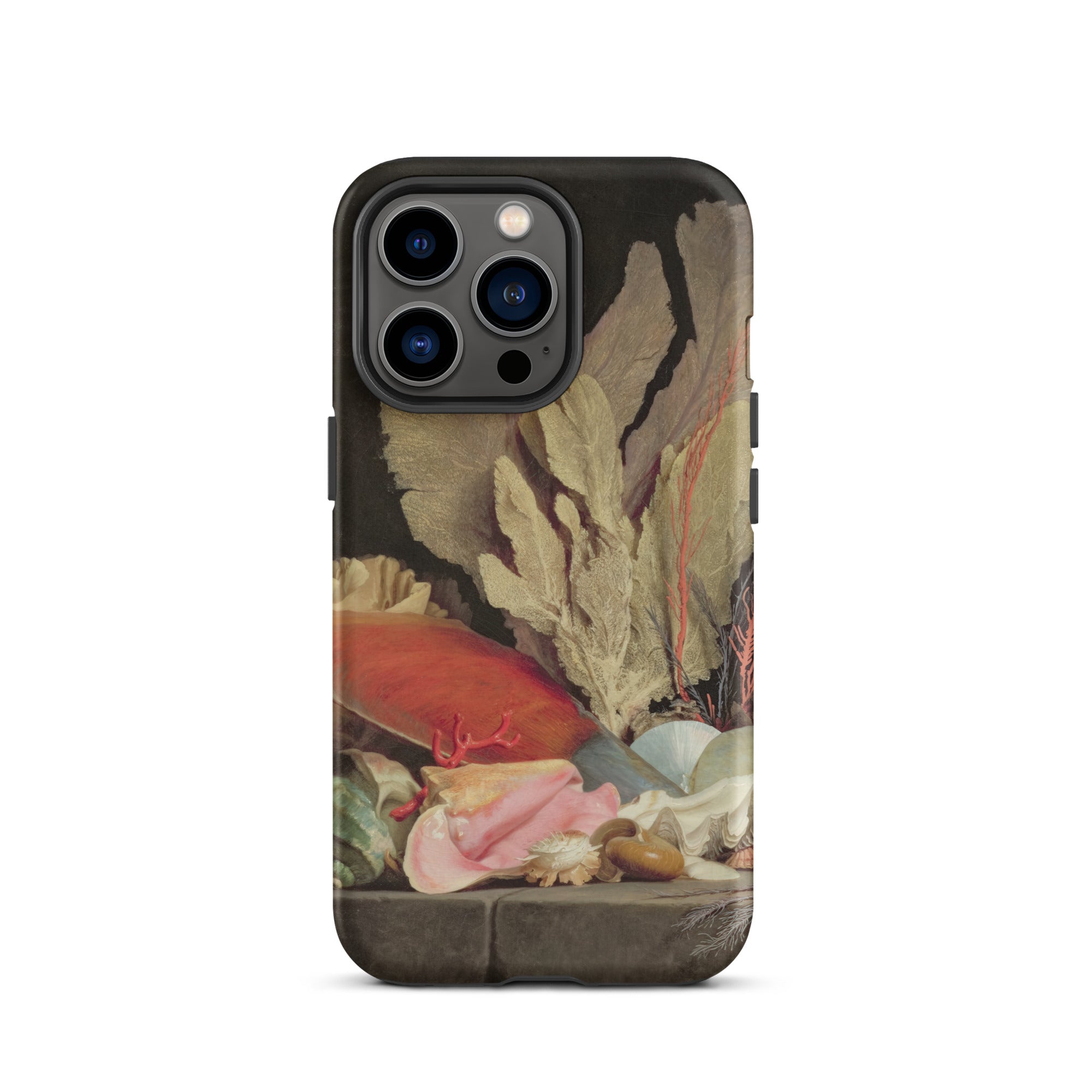 Seaweed Lithophytes & Seashells Anne Vallayer Coster Iphone Case, 13 Pro / Matte, Artistic Phone Case