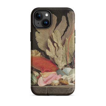 Seaweed Lithophytes & Seashells - Anne Vallayer Coster Iphone Case, 15 Plus / Matte, Iphone Case Marine Life Design