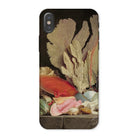 Seaweed Lithophytes & Seashells Anne Vallayer Coster Iphone Case, x / Matte, Phone Case Life Seashells Coral