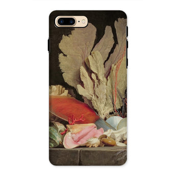 Seaweed Lithophytes & Seashells - Anne Vallayer Coster Phone Case Iphone 8 Plus / Matte Phone Case Life Painting Anne Vallayer-coster