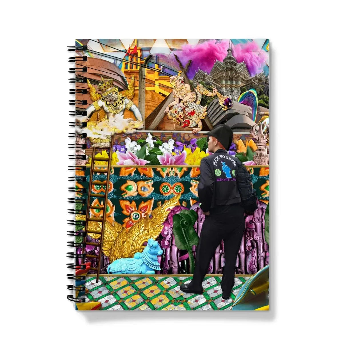 Second Homesick Part 3 Notebook - A5 - Graph Paper - Notebooks & Notepads - Aesthetic Art