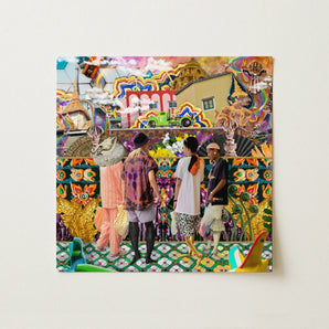 Second Homesick Pt 2 - Surreal Bangkok Collage Art Print, 12x12’’ / 31x31cm / Unframed / no Border, Posters Prints & Visual Artwork, Toby