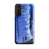 See America Travel Poster - Alexander Dux Phone Case, Samsung Galaxy S21 Plus / Gloss, Mobile Cases, Toby Leon