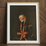 See no Evil - Luxe Gay Bondage Art Print / Canvas, Luxe Gay Bondage, Gay Bondage Art, Vision Wrapped