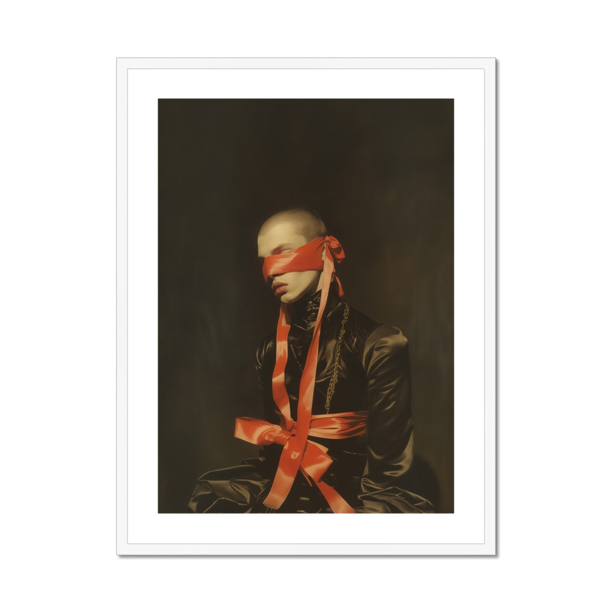 See no Evil - Luxe Gay Bondage Art Print