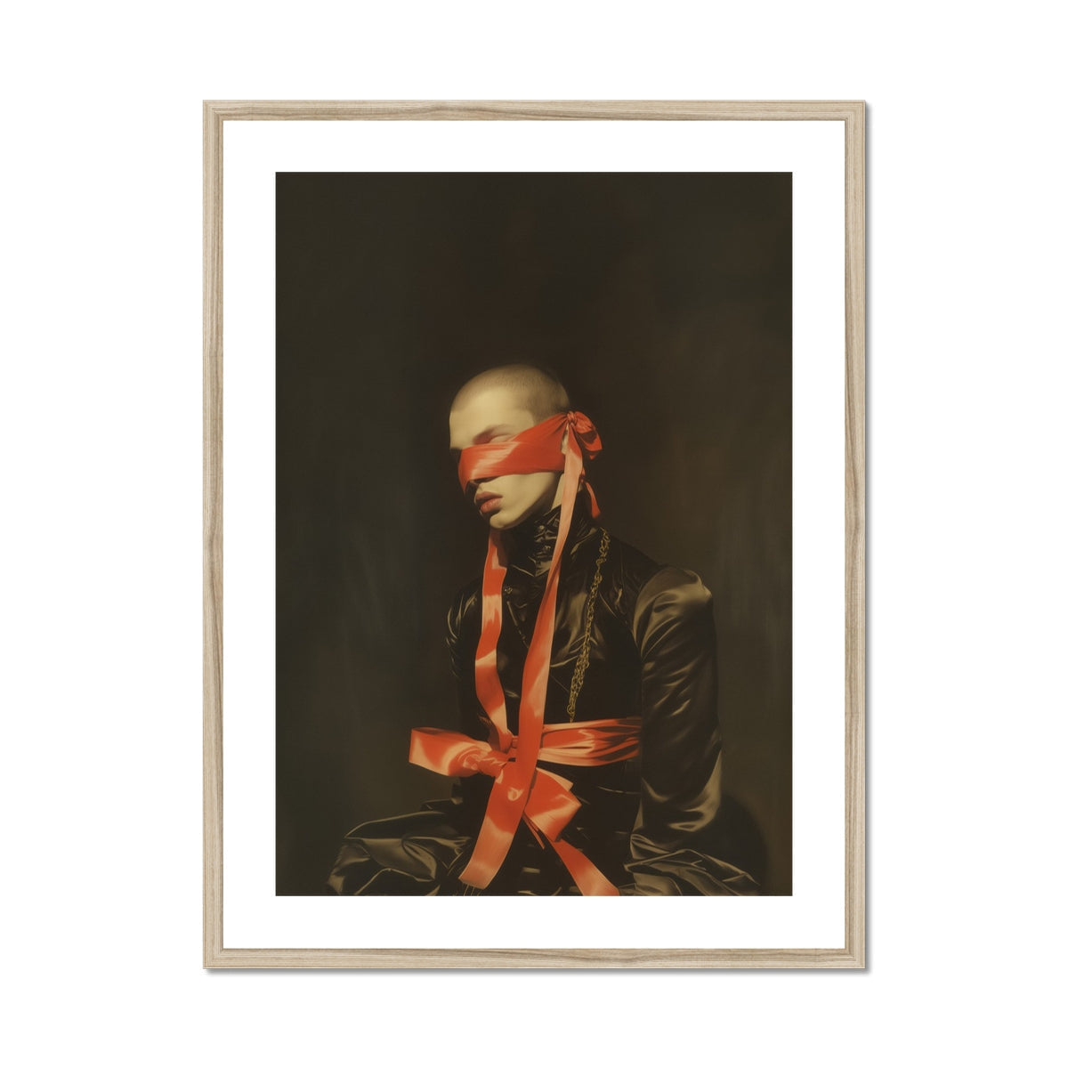 See no Evil - Luxe Gay Bondage Art Print