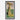 Framed Artwork Woman Elegant Yellow Floral Gown Patterned Maximilian švabinský’s, Masterful Mixed Media, Whirlwind