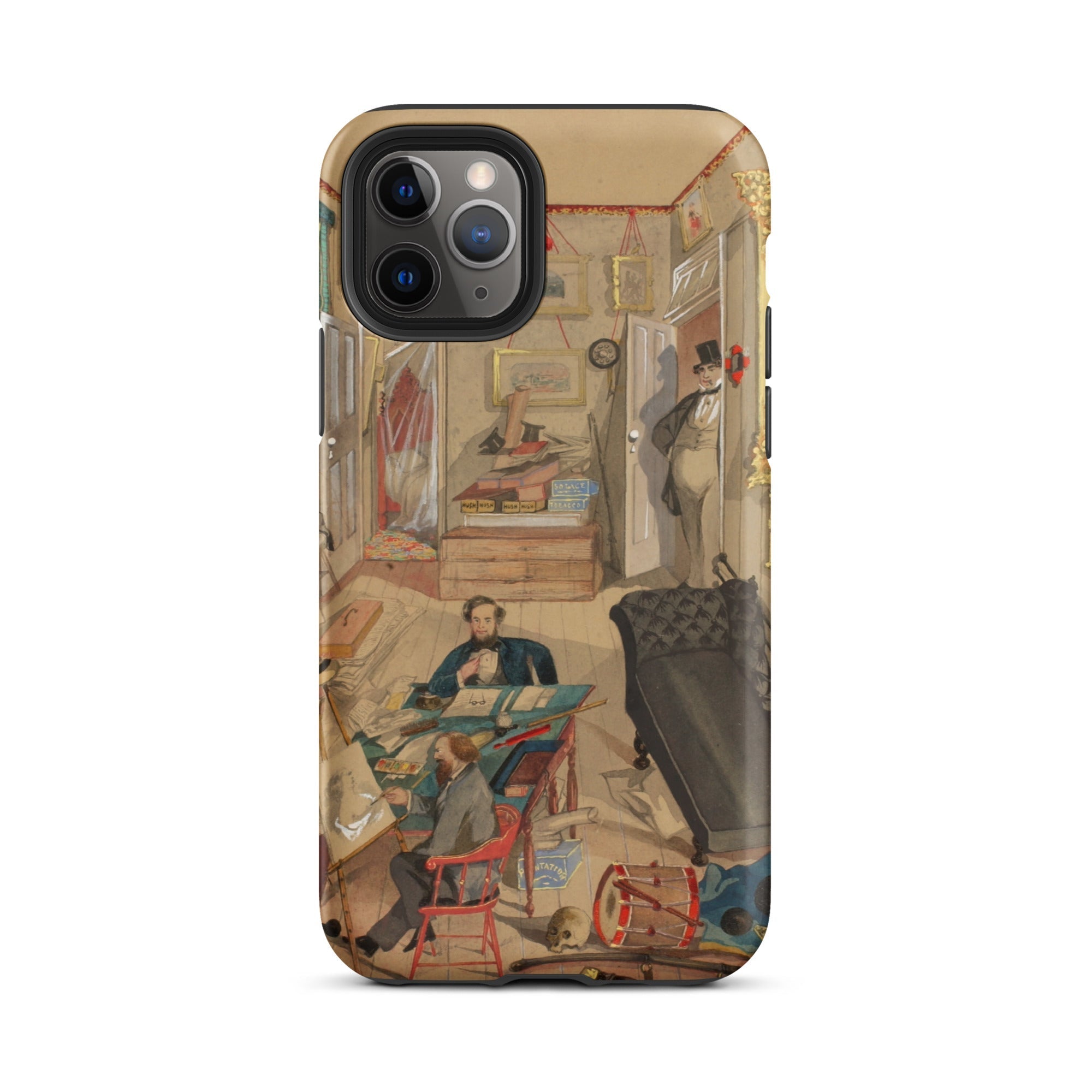 Self Portrait in the Artist’s Studio Emile Masson Iphone Case, 11 Pro / Matte, Phone Case Vintage Interior Scene