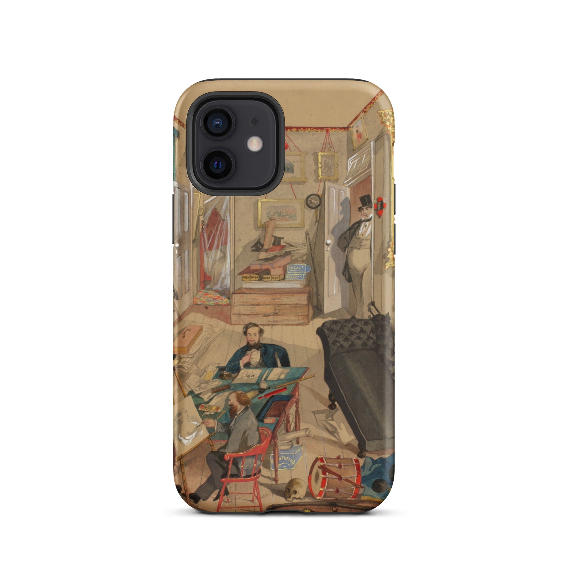 Self Portrait in the Artist’s Studio Emile Masson Iphone Case, 12 / Matte, Art Adorned Phone Case