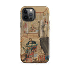 Self Portrait in the Artist’s Studio Emile Masson Iphone Case, 12 Pro Max / Matte, Phone Case Chaotic Room Scene