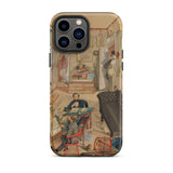 Self-portrait in the Artist’s Studio - Emile Masson Iphone Case, 13 Pro Max / Matte, Phone Case Vintage Interior Scene