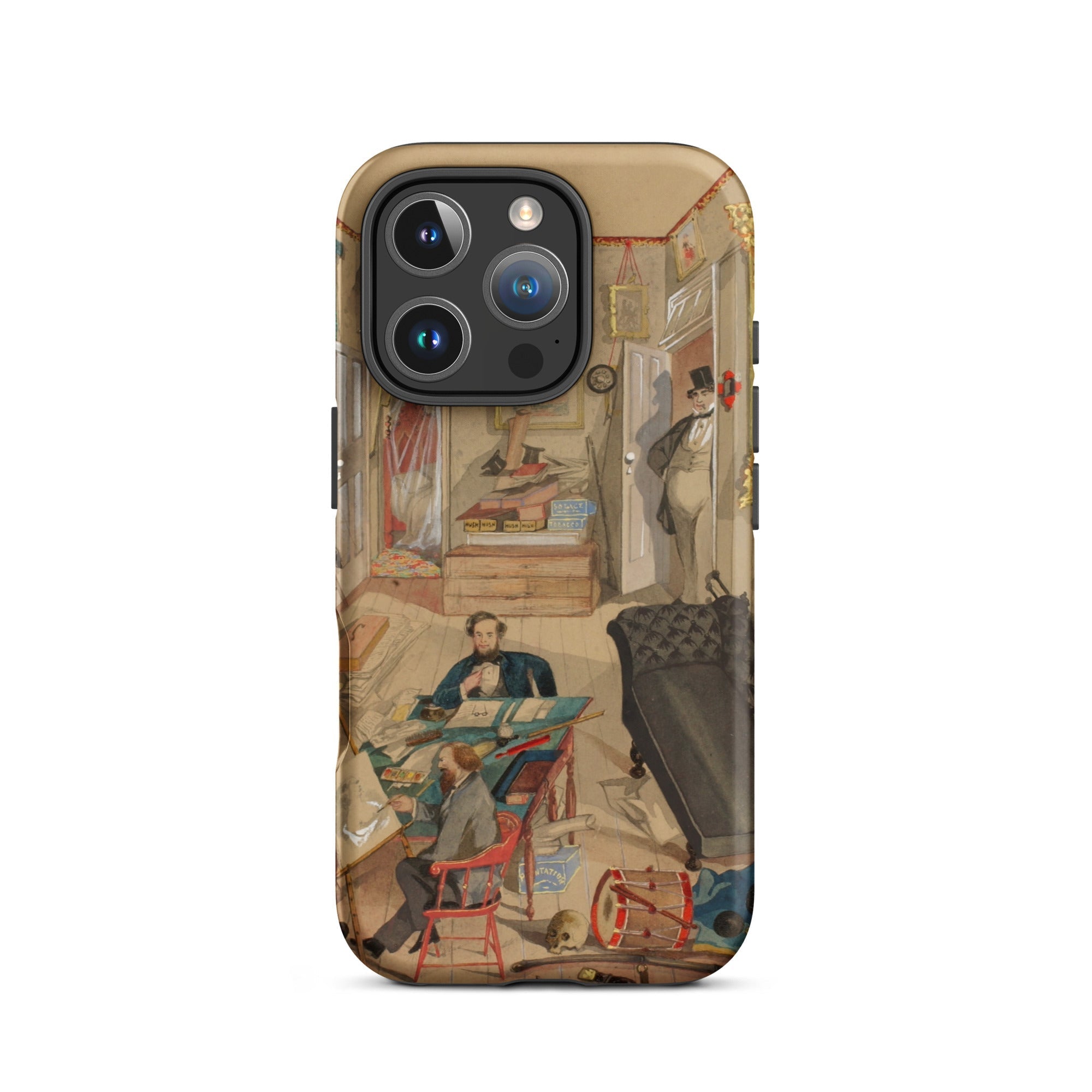 Self Portrait in the Artist’s Studio Emile Masson Iphone Case, 16 Pro / Matte, Phone Case Vintage Interior Scene