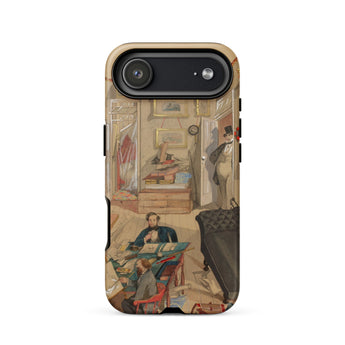 Self-portrait in the Artist’s Studio - Emile Masson Iphone Case, 17 Air / Matte, Mobile Phone Cases, Toby Leon
