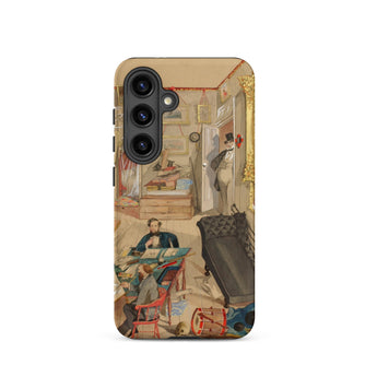 Self-portrait in the Artist’s Studio - Emile Masson Phone Case, Samsung Galaxy S24 / Matte, Mobile Cases, Toby Leon