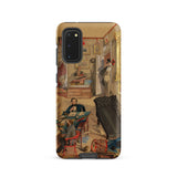 Self-portrait in the Artist’s Studio - Emile Masson Samsung Case, Galaxy S20 / Matte, Smartphone Case Detailed Historical Painting Interior