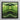 Framed Square Artwork Symmetrical Kaleidoscopic Pattern Vibrant Green Palm Frond Botanical, Verdant Vortex, Op Art