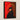 Serafina - Lesbian Witch Art Framed Canvas, Framed Portrait Woman Black Headwrap Dress Red Background
