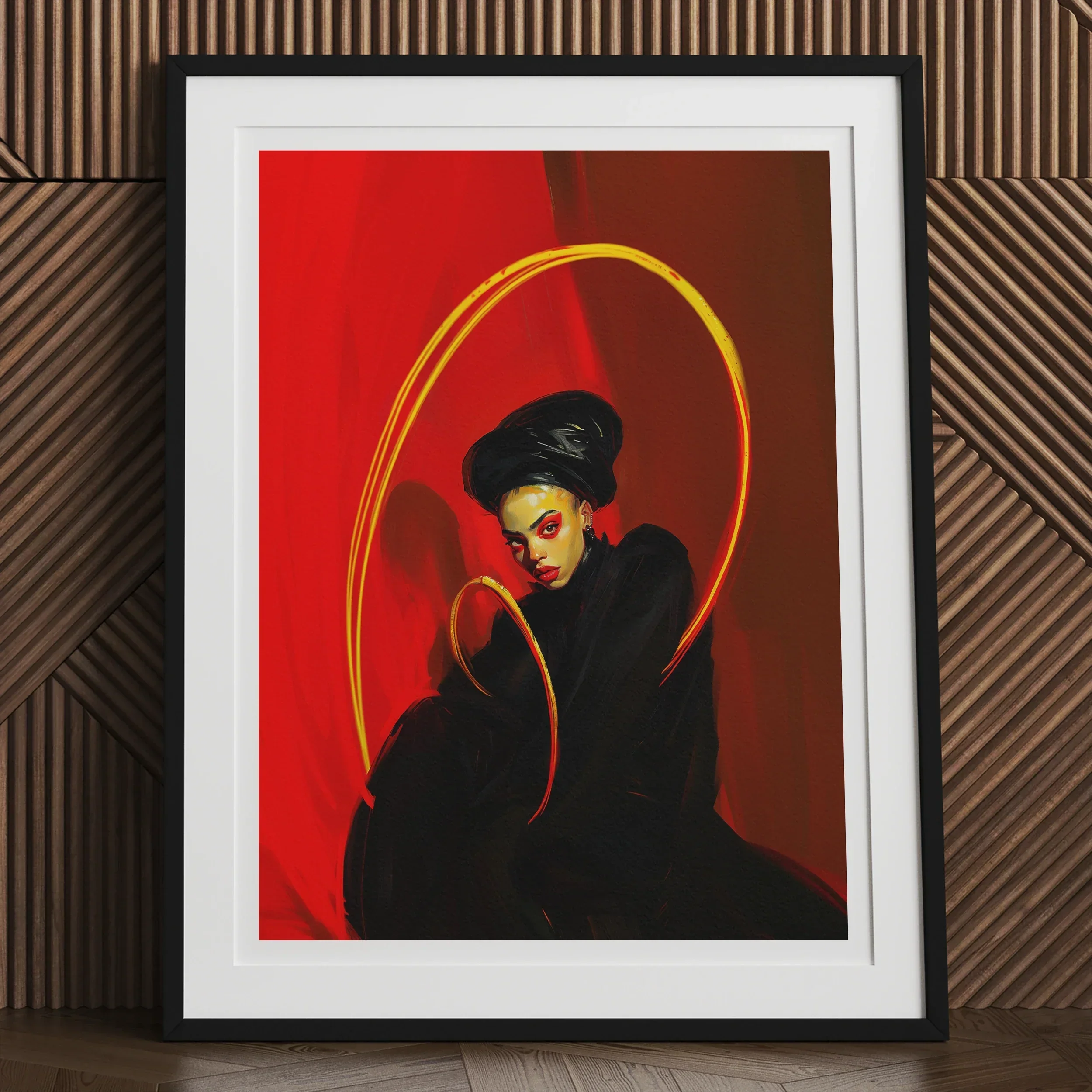 Serafina - Lesbian Witch Art Print