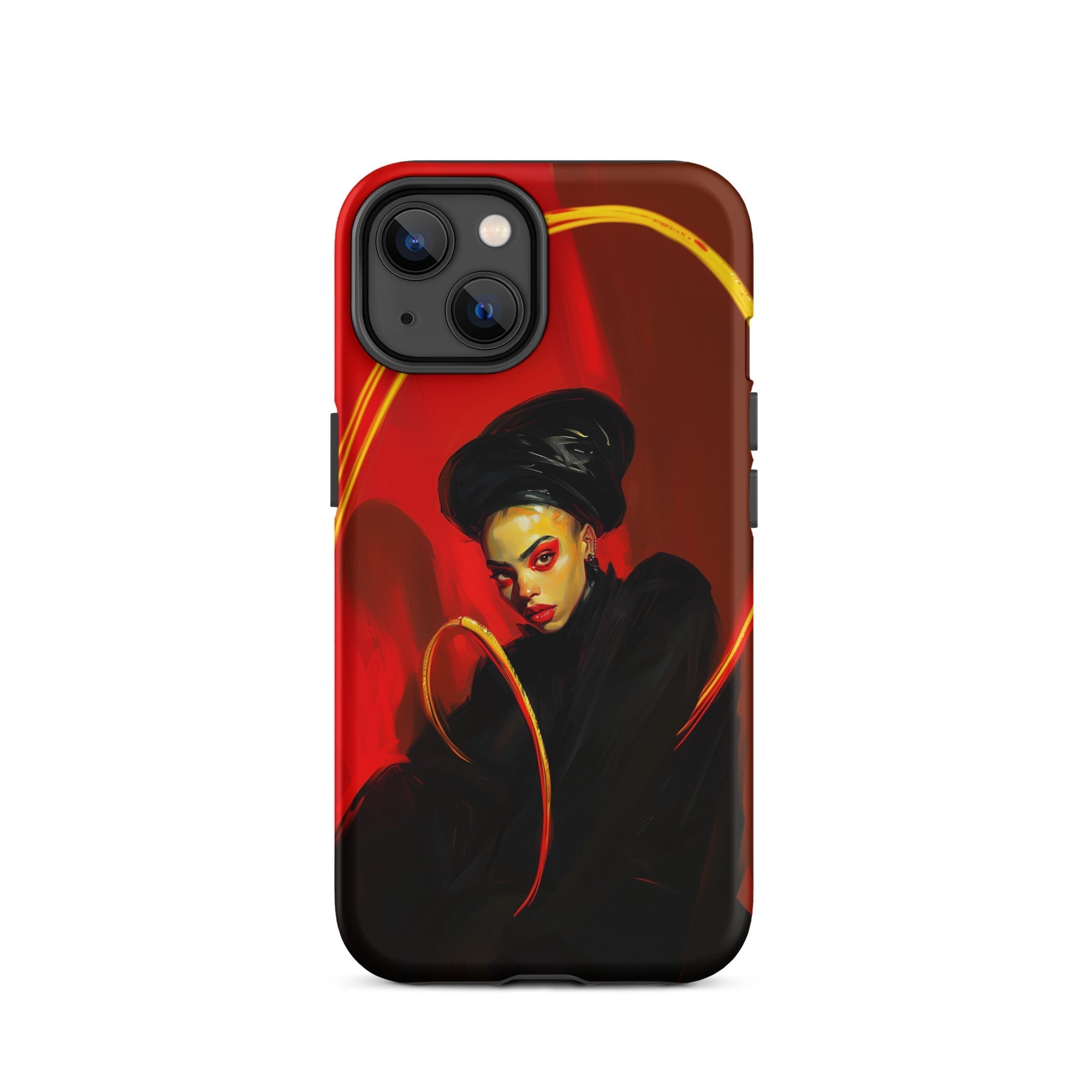 Serafina Lesbian Witch Iphone Case, 14 / Matte, Artistic Phone Case