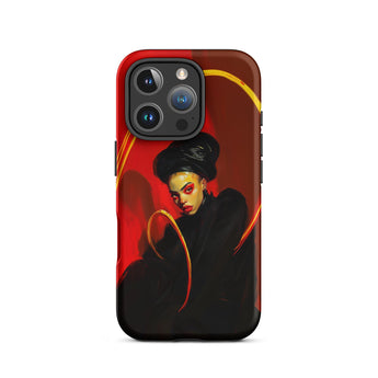 Serafina - Lesbian Witch Iphone Case, 16 Pro / Matte, Iphone Case Woman Black