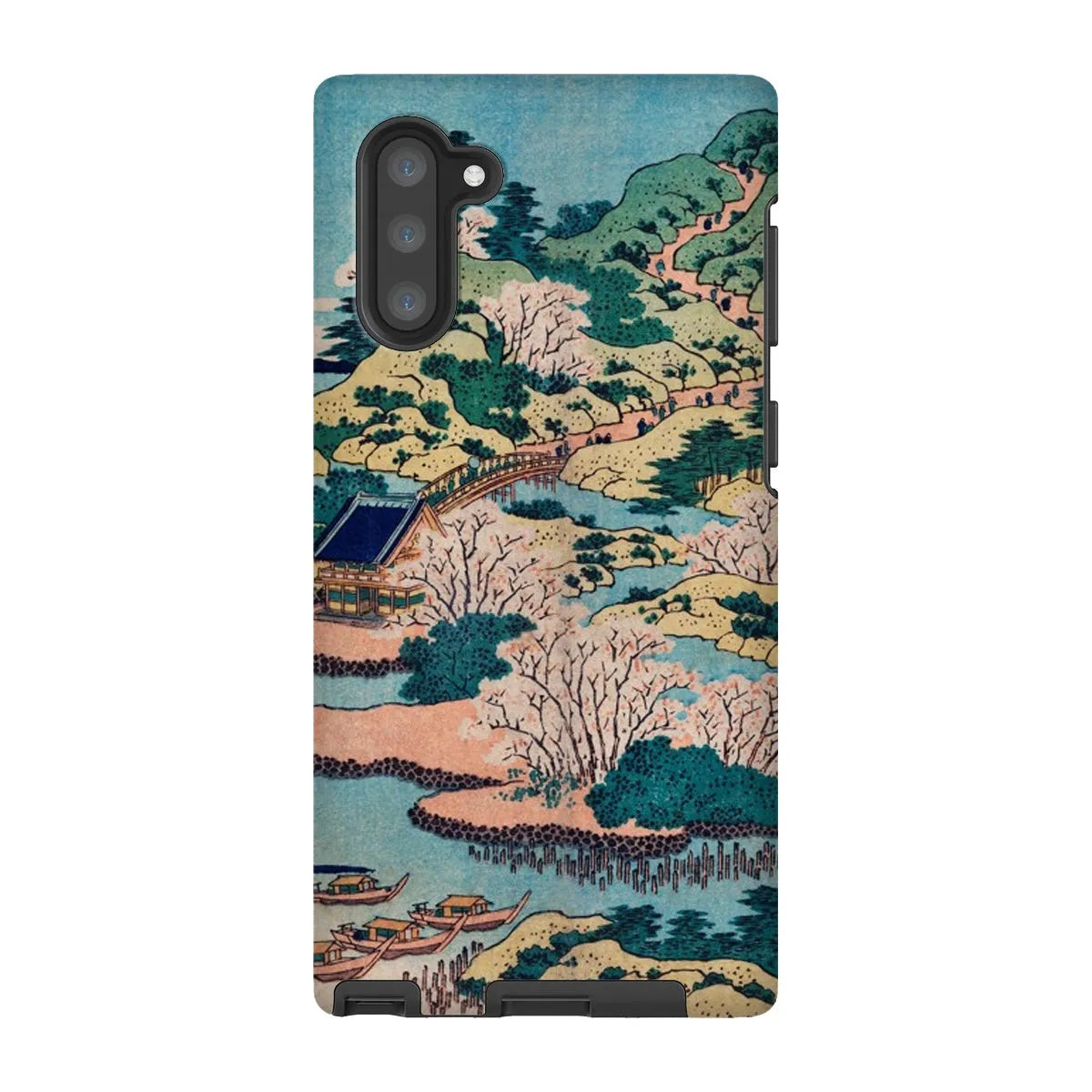 Sesshu Ajigawaguchi Tenposan - Art Phone Case - Hokusai - Samsung Galaxy Note 10 / Matte - Mobile Phone Cases
