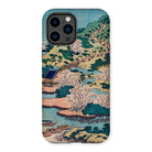 Sesshu Ajigawaguchi Tenposan - Hokusai Ukiyo-e Iphone Case, 14 Pro Max / Matte, Iphone Case Japanese Landscape Artwork Print