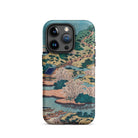 Sesshu Ajigawaguchi Tenposan Hokusai Ukiyo e Iphone Case, 15 Pro / Matte, Phone Case Landscape Design