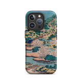 Sesshu Ajigawaguchi Tenposan - Hokusai Ukiyo-e Iphone Case, 16 Pro / Matte, Japanese Art Phone Case