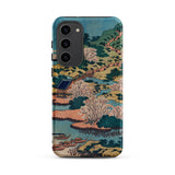 Sesshu Ajigawaguchi Tenposan - Hokusai Ukiyo-e Phone Case Samsung Galaxy S23 Plus / Matte Traditional Japanese Woodblock Print Design