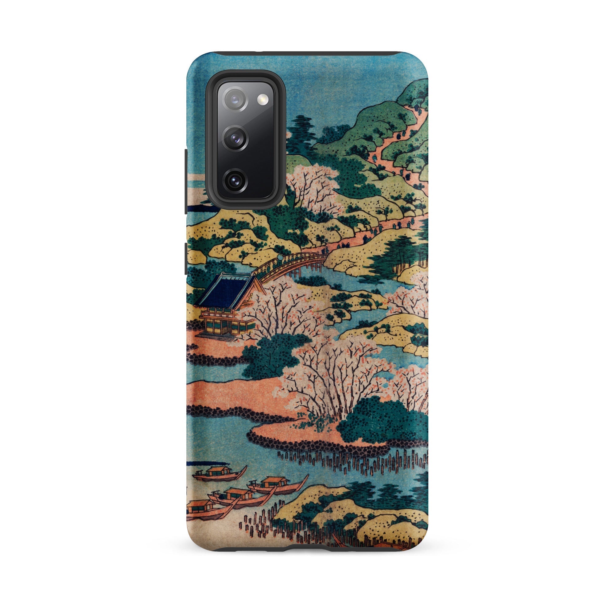 Sesshu Ajigawaguchi Tenposan Hokusai Ukiyo e Samsung Case, Galaxy S20 Fe / Matte, Samsung Galaxy S20 Fe Phone Case Traditional Japanese