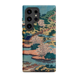 Sesshu Ajigawaguchi Tenposan - Hokusai Ukiyo-e Samsung Case, Galaxy S24 Ultra / Matte, Phone Case Japanese Ukiyo-e Landscape Print