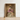 Framed Portrait Masked Ballerina Ornate Pink Cream Costume Raspberry-pink Tulle Catches, Studio, Light, Figure Sits Crowned, Carved Prop