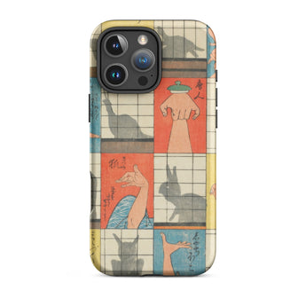 Figure d'Ombra - Custodia Iphone di Utagawa Hiroshige, 16 Pro Max / Opaco, Custodie per Cellulari, Toby Leon